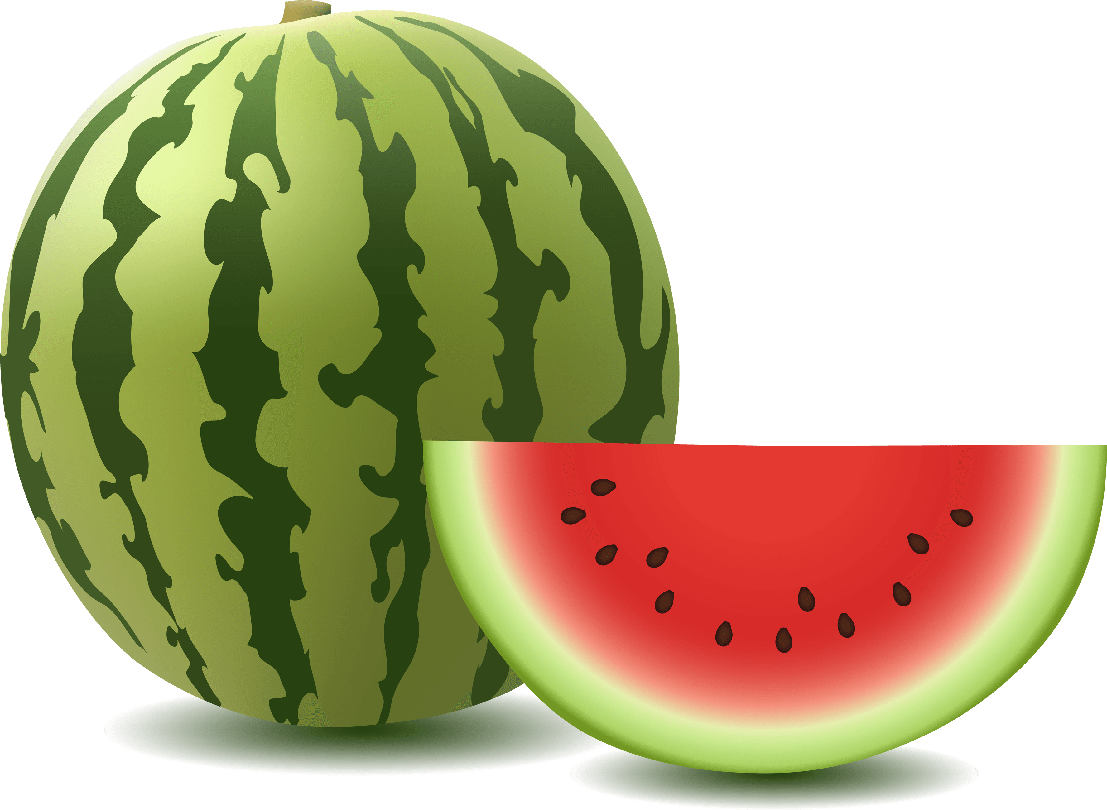 sad clipart watermelon