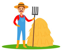 Farmers clipart agriculture farming. Free clip art pictures