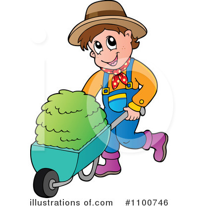 Illustration by visekart royaltyfree. Farmer clipart