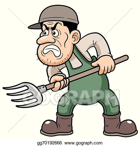 farmers clipart angry