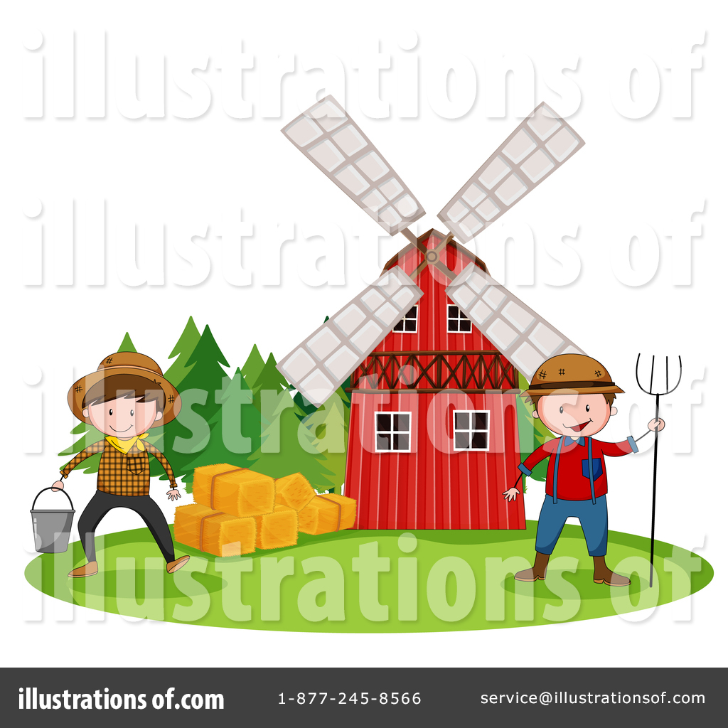 farmer clipart illustration