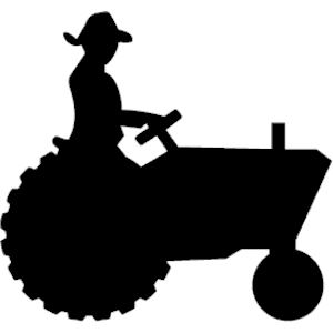 farming clipart silhouette