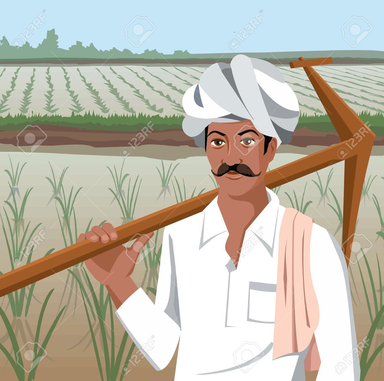 Farmers clipart clipart india. Indian station 