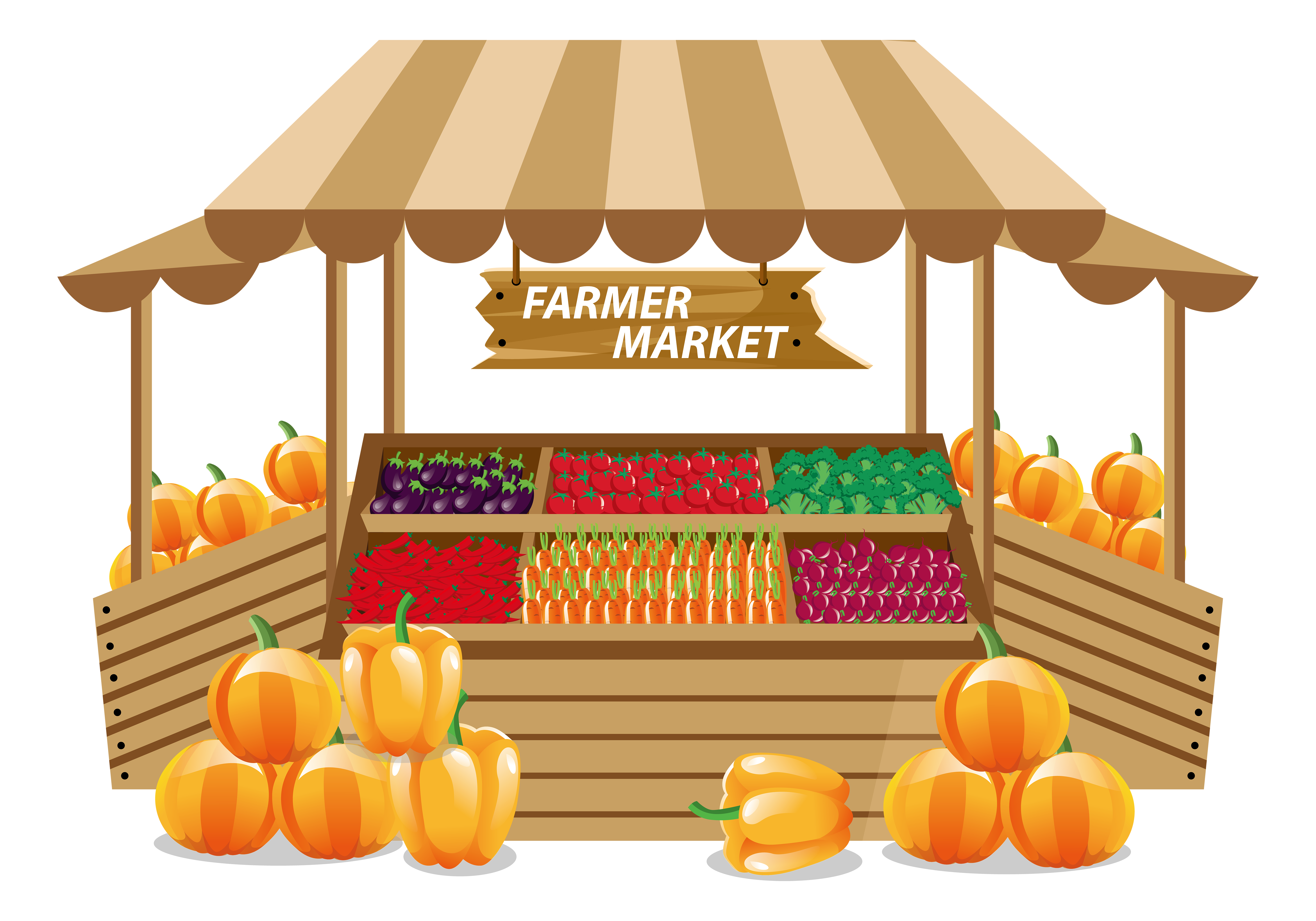 Farmers Market Png Free Logo Image