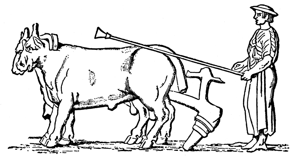 farmers clipart ploughing