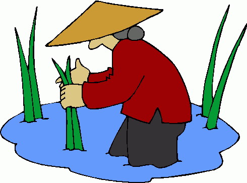 Farmers clipart rice farmer. Free farm planting cliparts