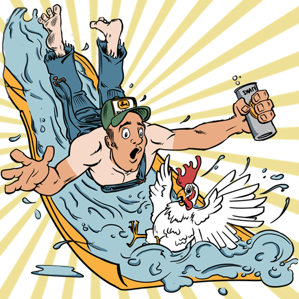 Farmers clipart tan. Smartmouth brewing co farmer