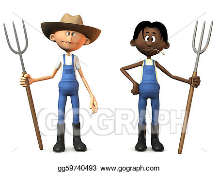 farmers clipart two