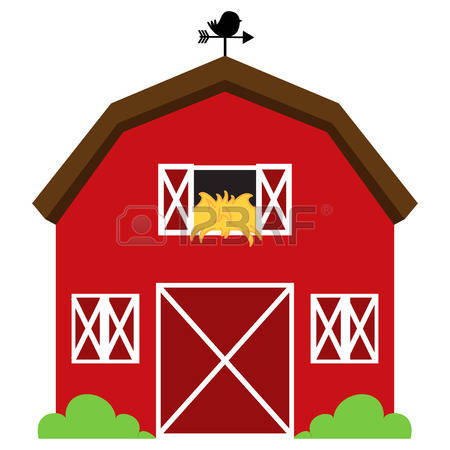 barn clipart farm house