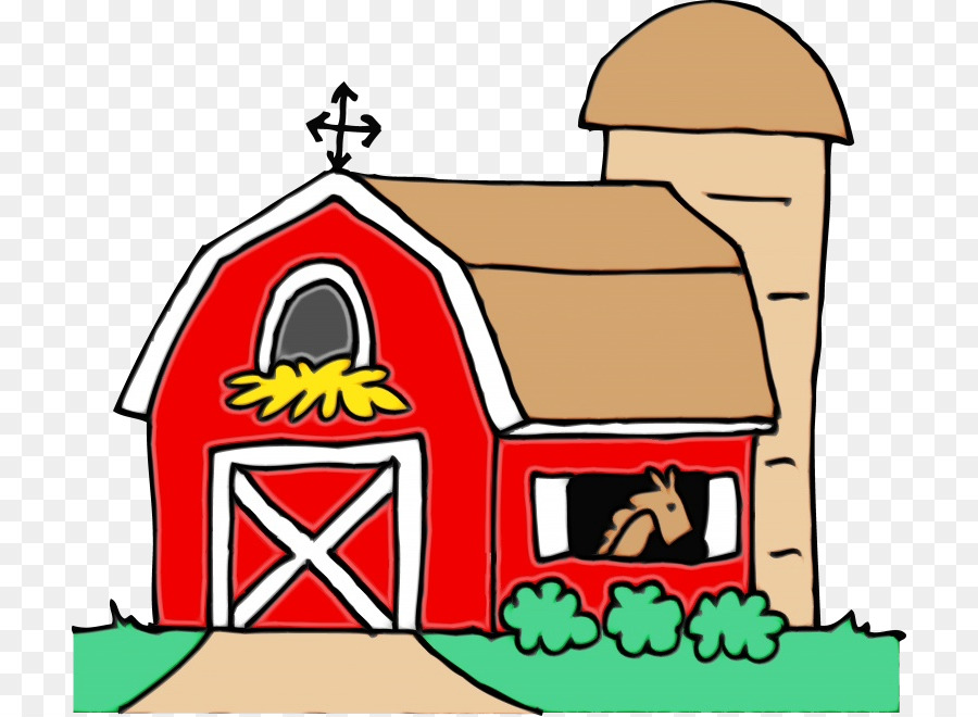 farmhouse clipart barn