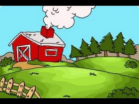 farmhouse clipart farm habitat