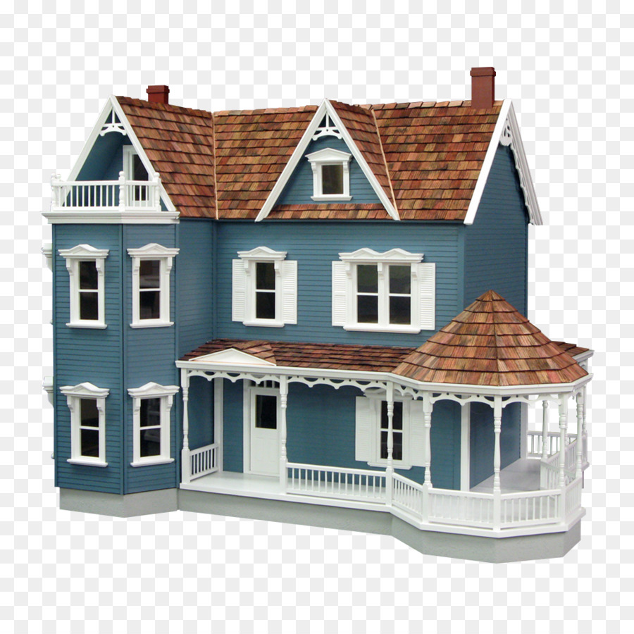 Real estate background doll. Farmhouse clipart mansion house