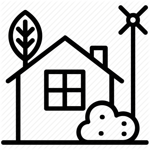 Farmhouse clipart rural house.  real estate by