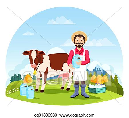 farming clipart cow