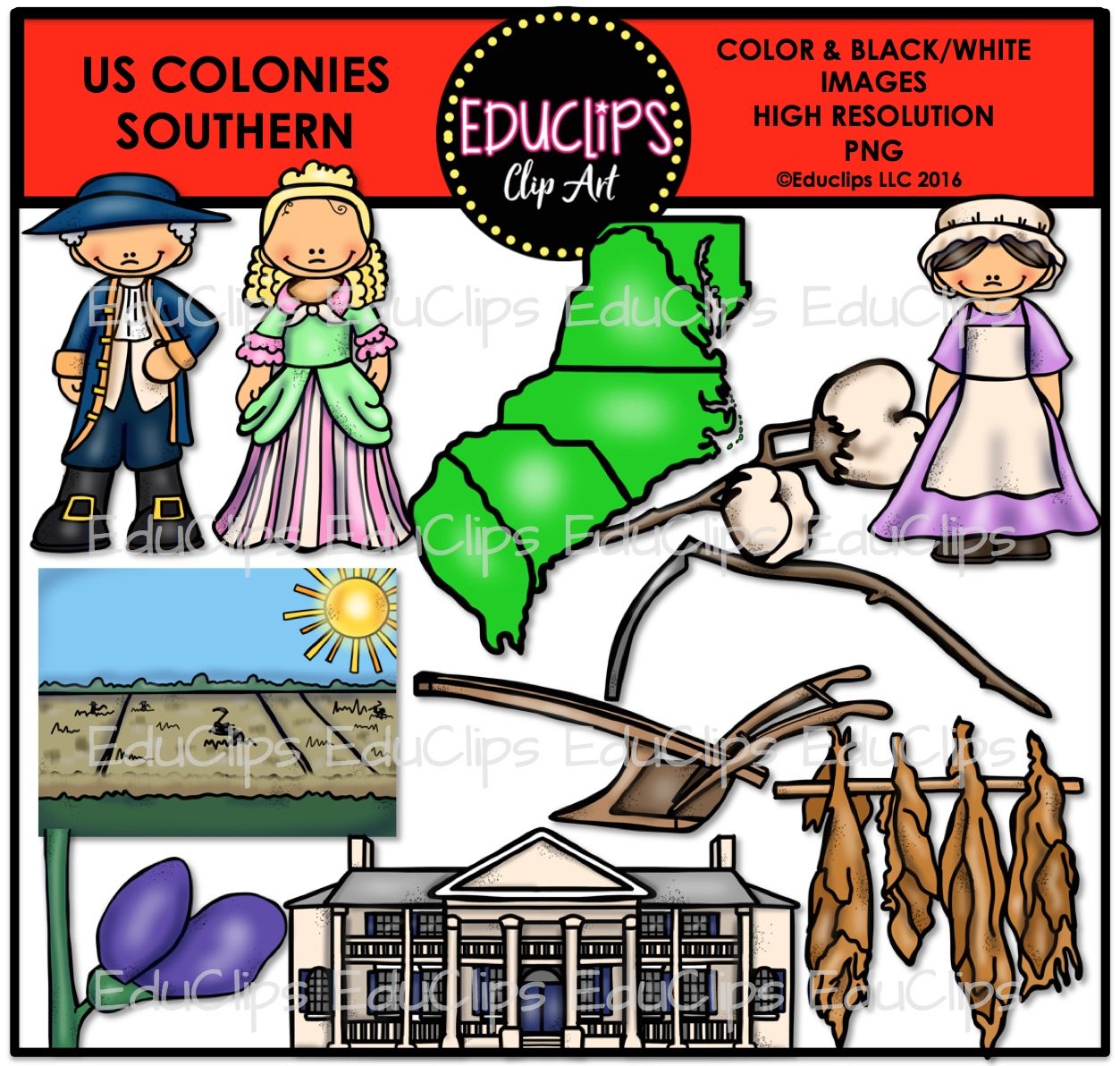 intolerable acts clipart southern colony