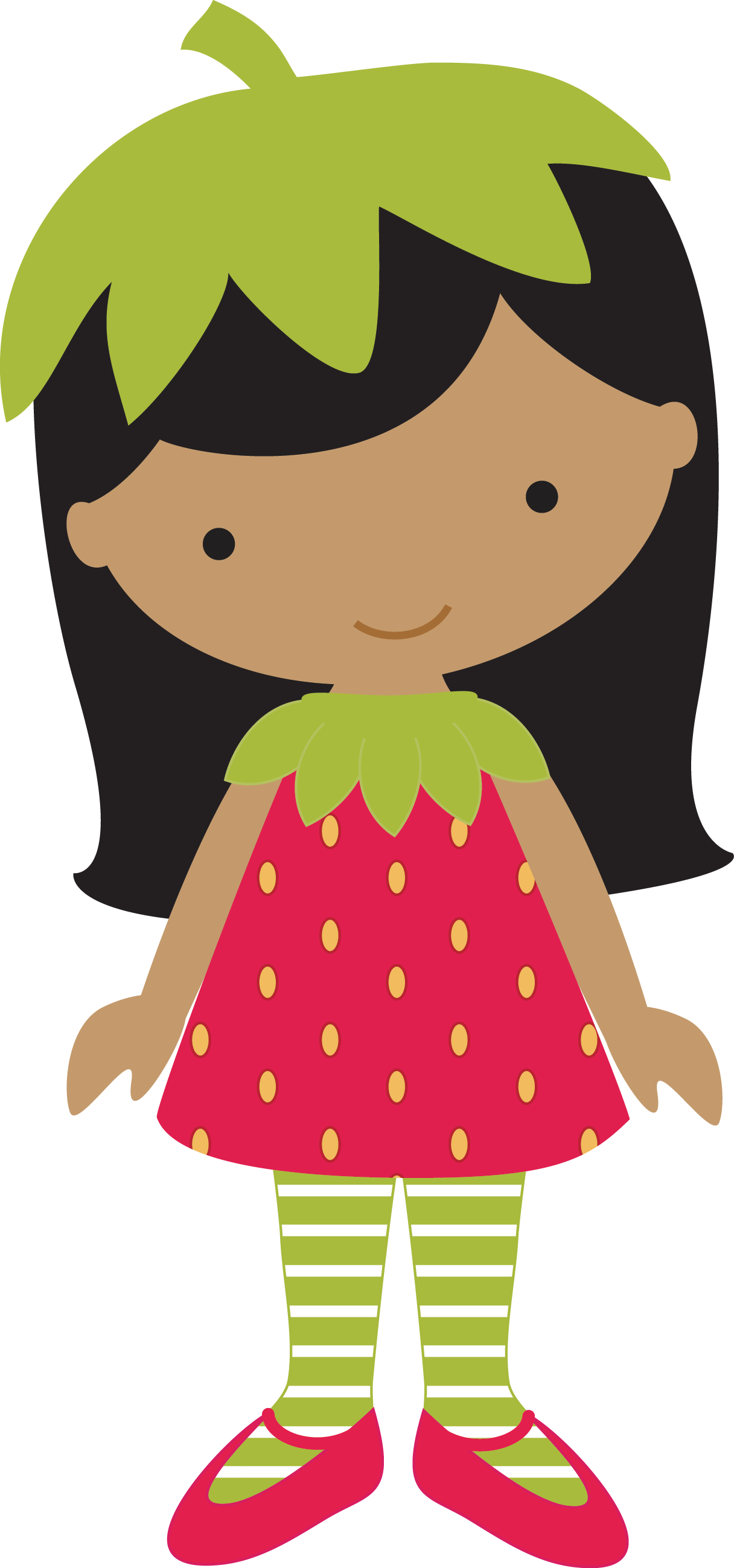 Strawberries strawberry girl