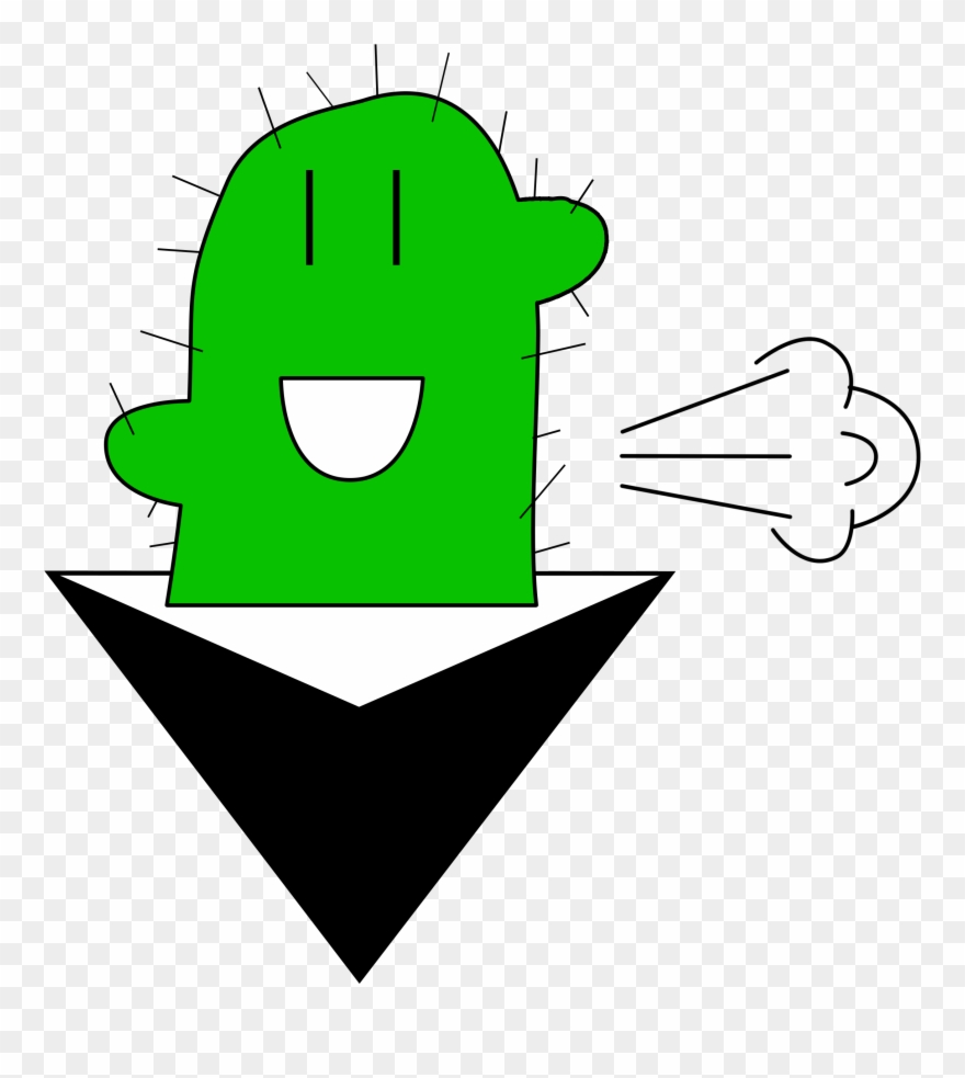 Fart clipart green. Cactus inc pinclipart 
