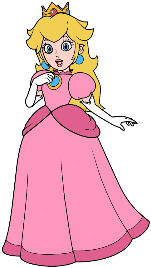Princess peach monoart download. Queen clipart cartoon