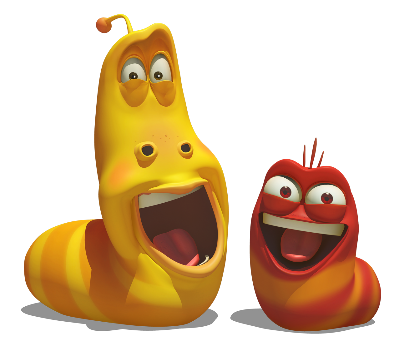  yellow red copyright. Worm clipart larva