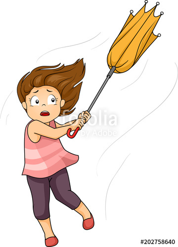 Fart clipart windy. Kid girl day illustration