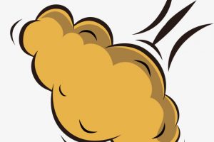 fart clipart yellow