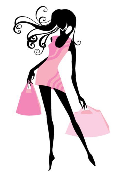 Fashion clipart. Free awesome for embroidery