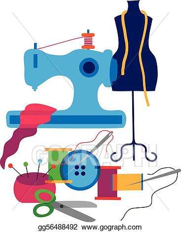 Fashion clipart fashion designer. Vector stock set of