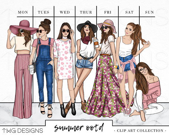 fashion clipart fashionable