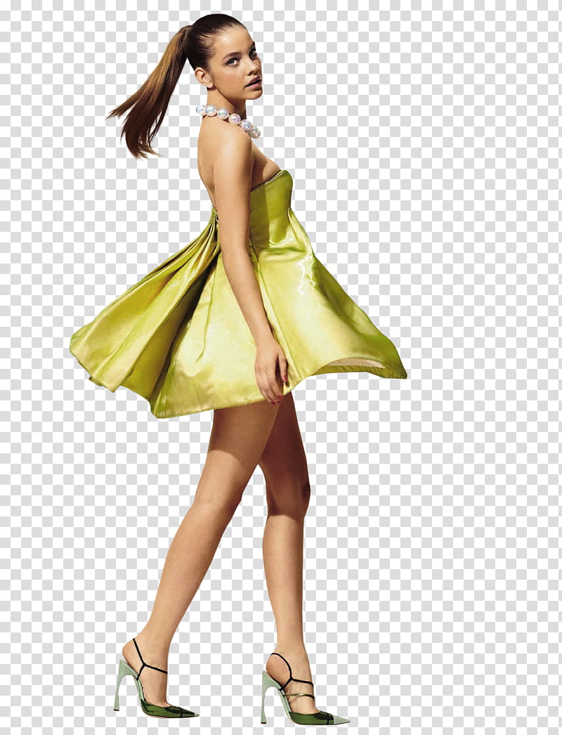 Barbara palvin woman wearing. Fashion clipart mini dress