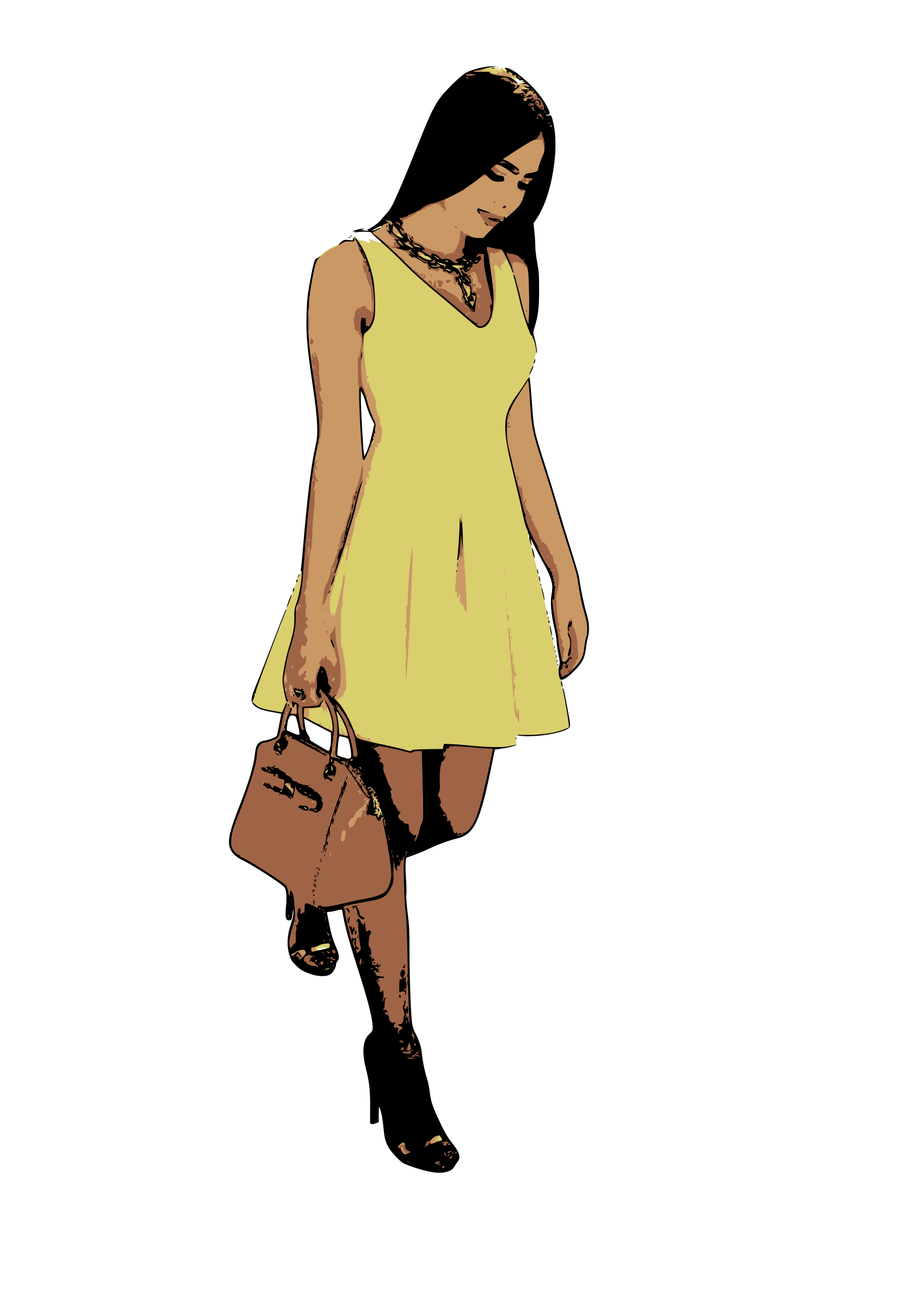 Fashion Clipart Model Fashion Model Transparent Free For Download On