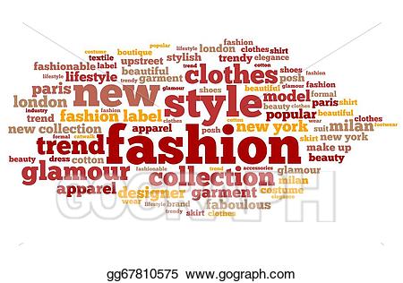 fashion clipart word