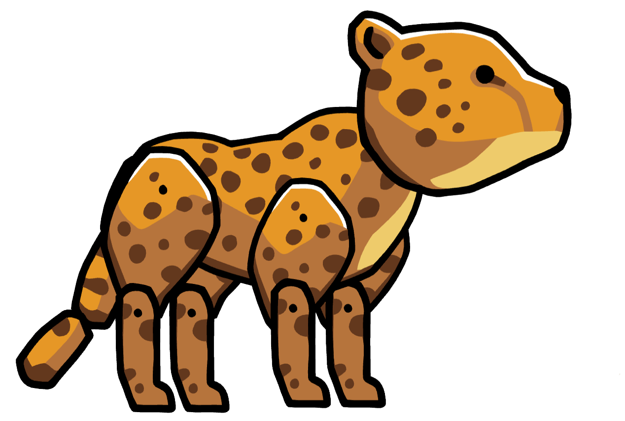 leopard clipart coyote