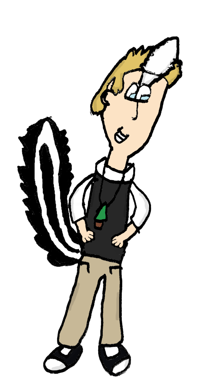 Fast clipart fume. Niall the skunkboy by