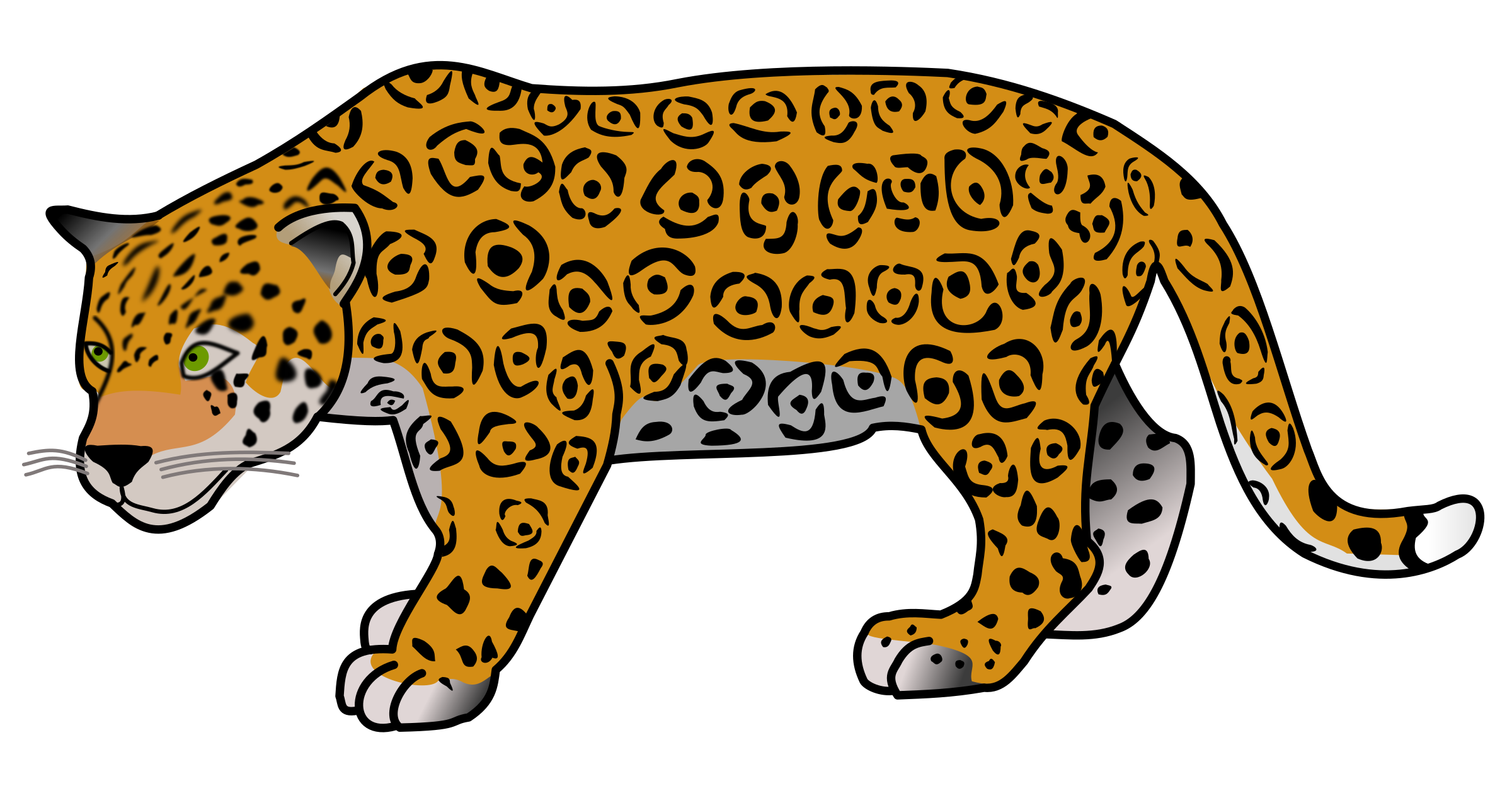 fast clipart jaguar