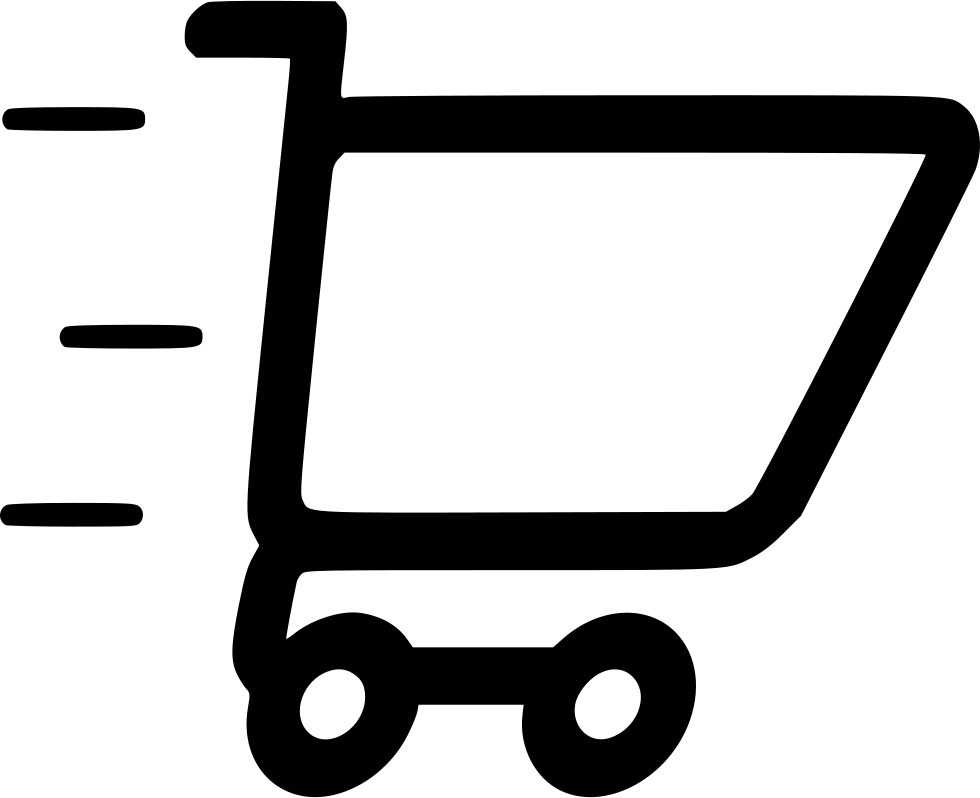 fast clipart shopping cart
