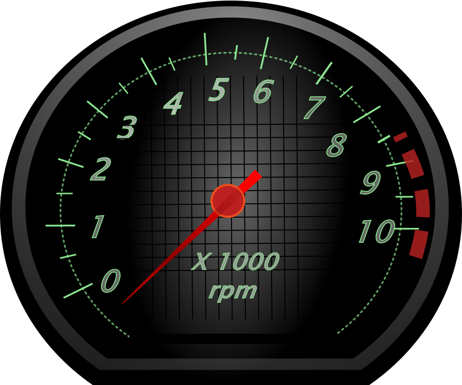 fast clipart speed meter