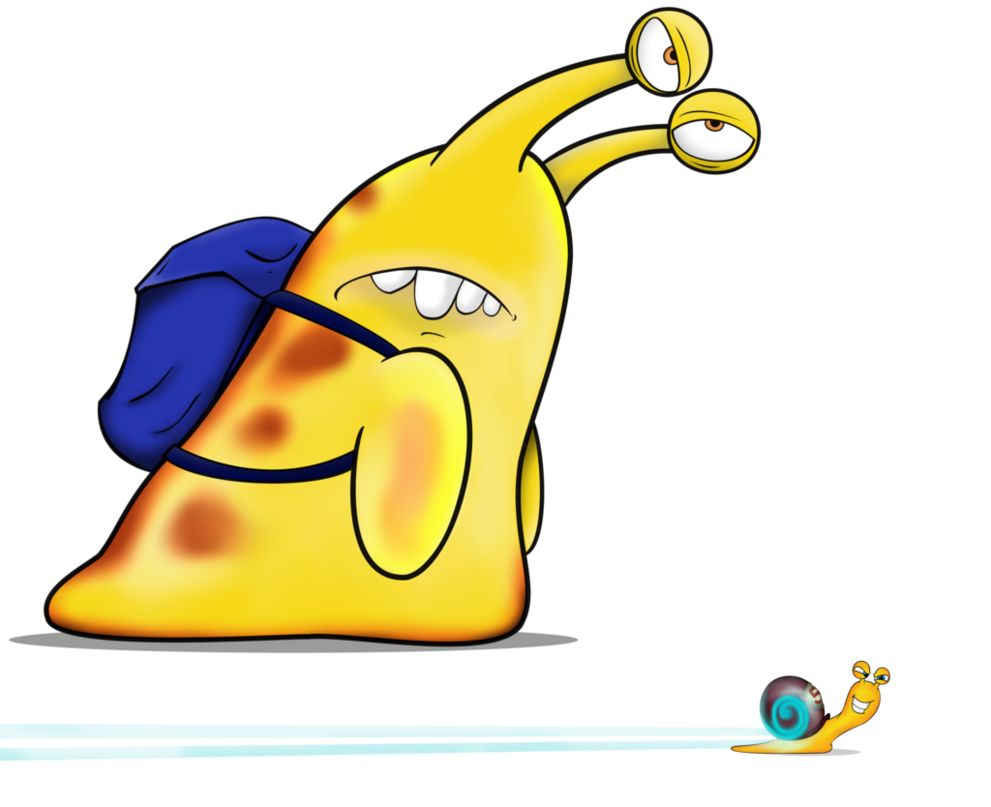 fast clipart turbo snail