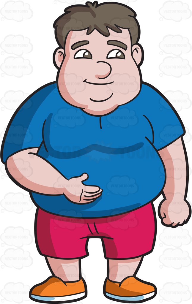 People at getdrawings com. Fat clipart