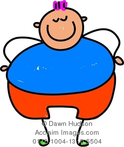 Child stock photography acclaim. Fat clipart