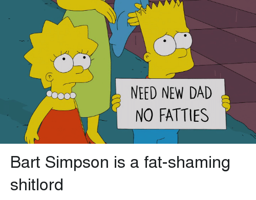 fat clipart bad dad