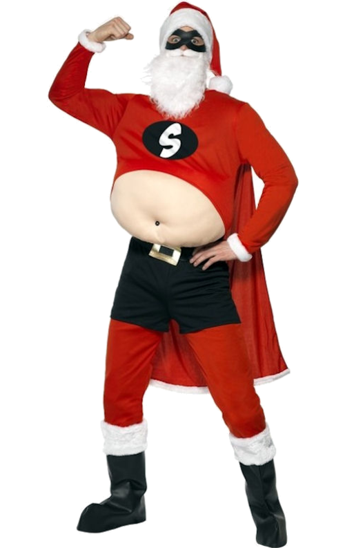 Fat clipart elf. Santa pictures group superhero