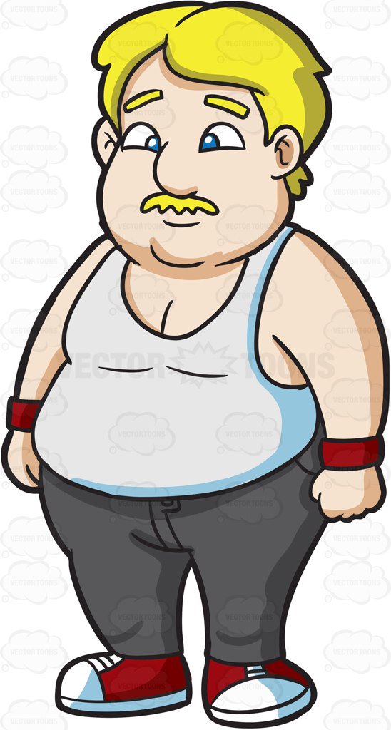 Fat clipart fat person. Station 