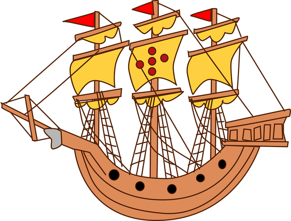 island clipart boat