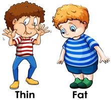 Free vector art downloads. Fat clipart fat student