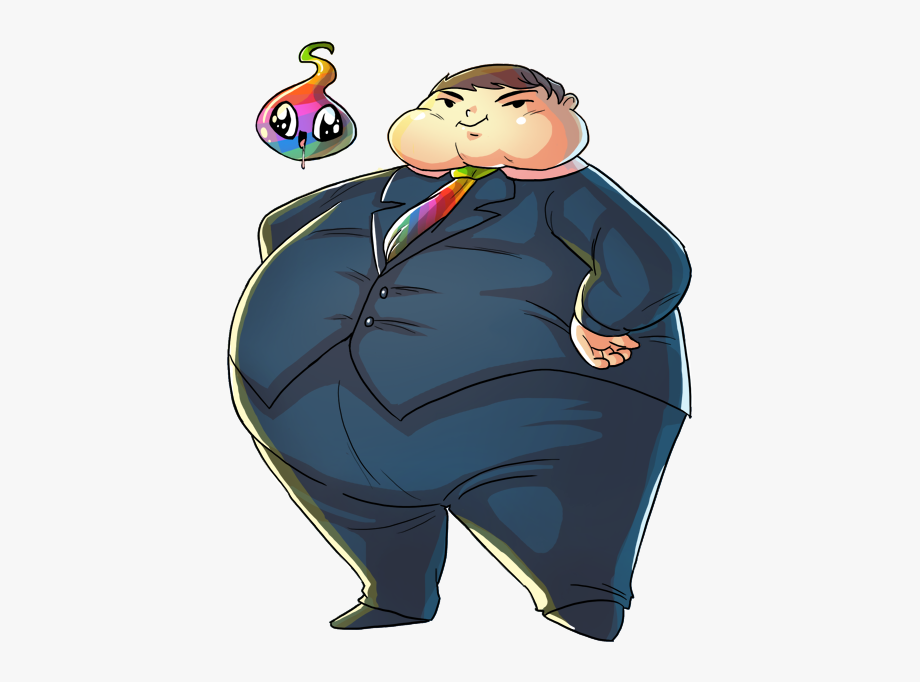 fat clipart large man