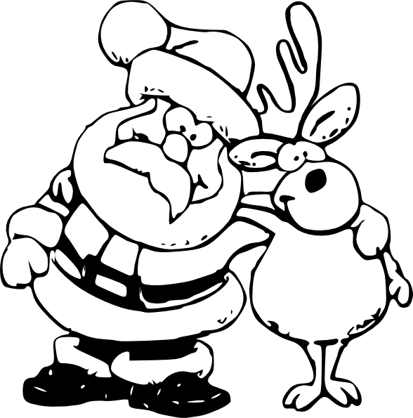 Father clipart black and white. Best christmas clipartion com