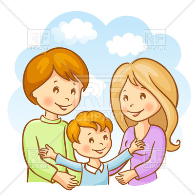 father clipart family 3