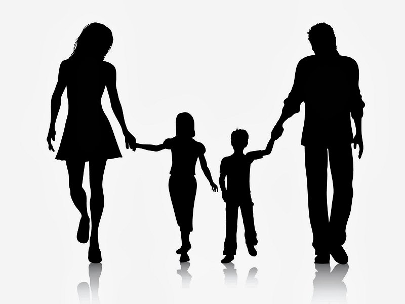 parents clipart human family