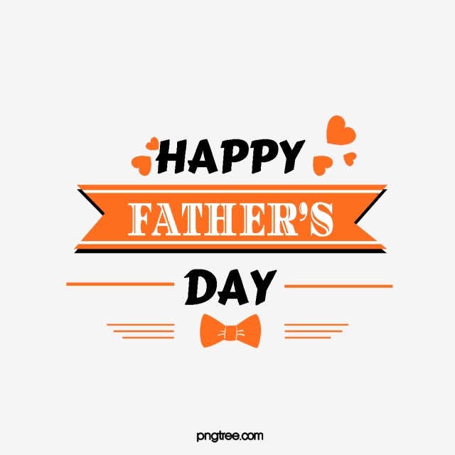 Father clipart orange day. Black fathers art character