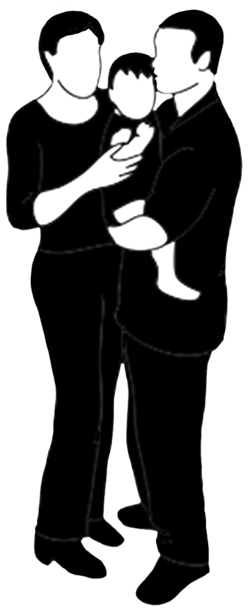 father clipart silhouette
